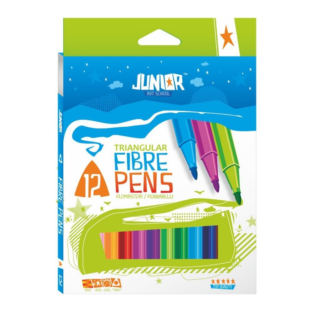 Flomastri trikotni Junior Ultra Color 12/1