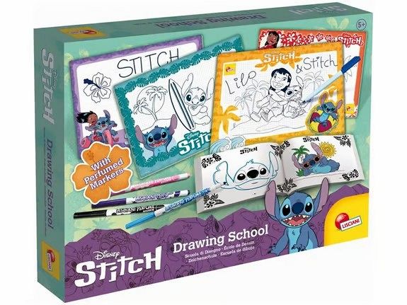 Kreativni set - Šola risanja Stitch