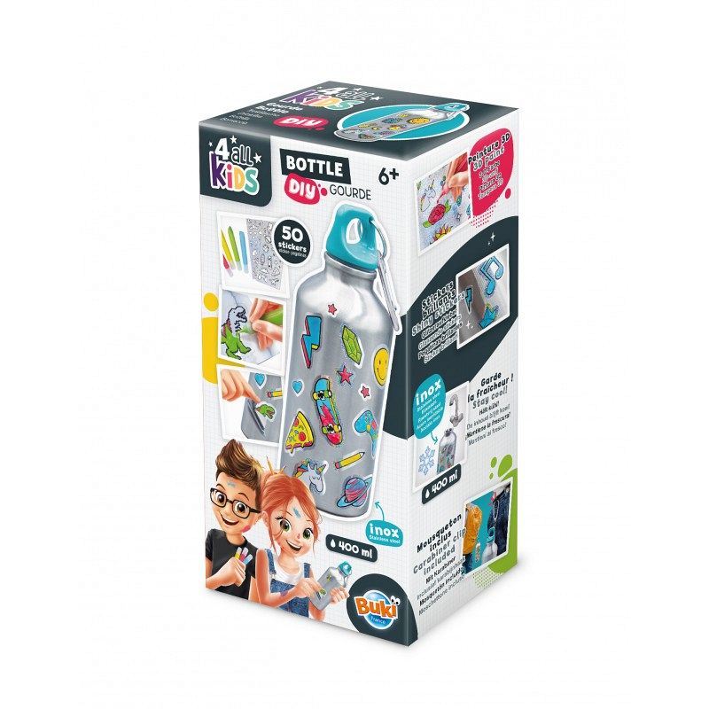 Kreativni set Buki DIY Water Bottle