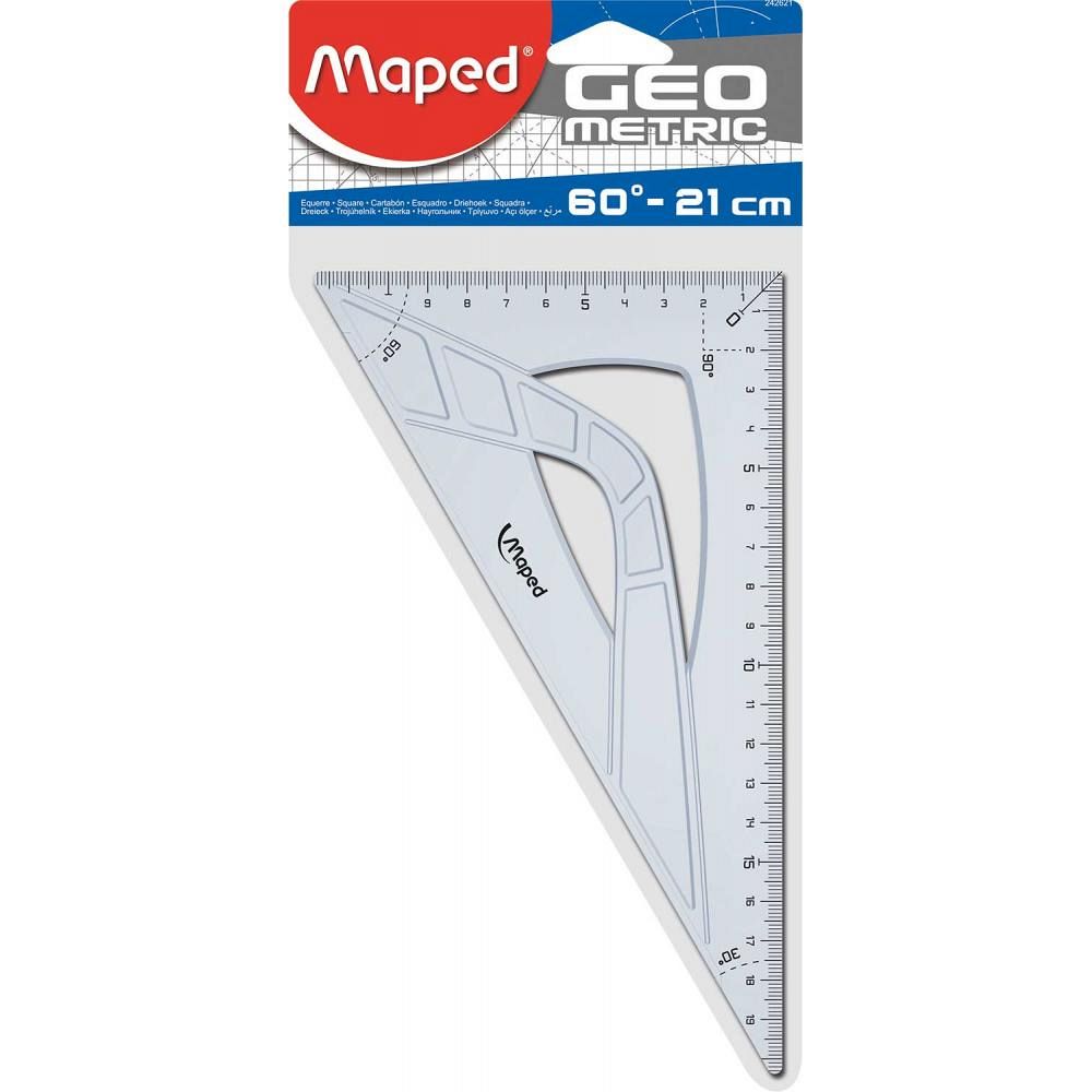 Ravnilo trikotnik Maped 26cm 60°