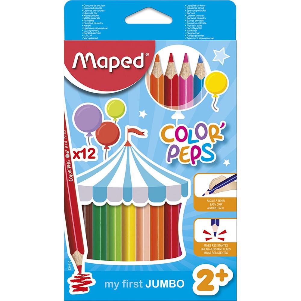 Barvice Maped Color'Peps Maxi 12/1
