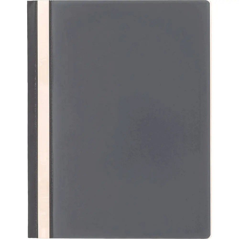 Mapa PP s kovinsko sponko A4 Optima Črna