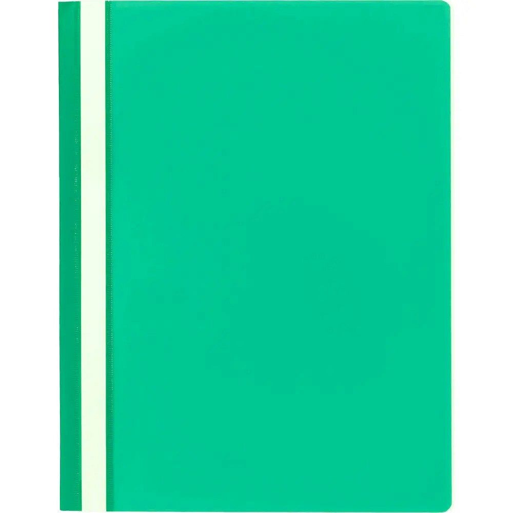 Mapa PP s kovinsko sponko A4 Optima Zelena