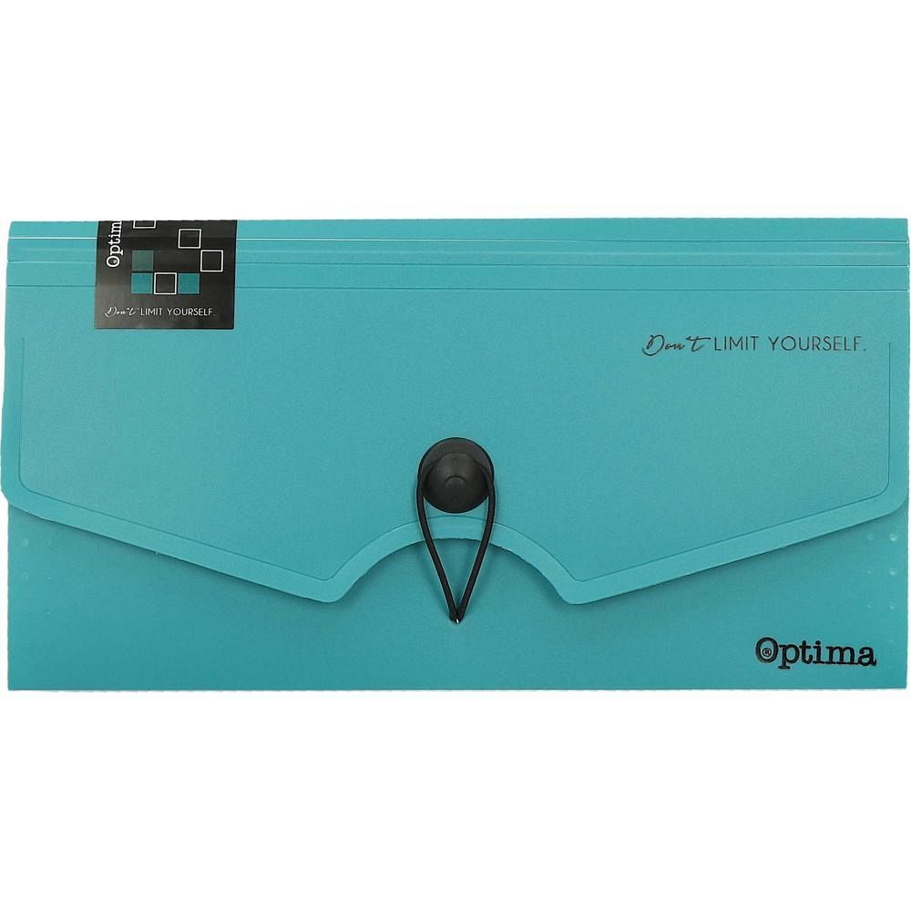 Mapa za račune B6 6P Optima Office Petrolej