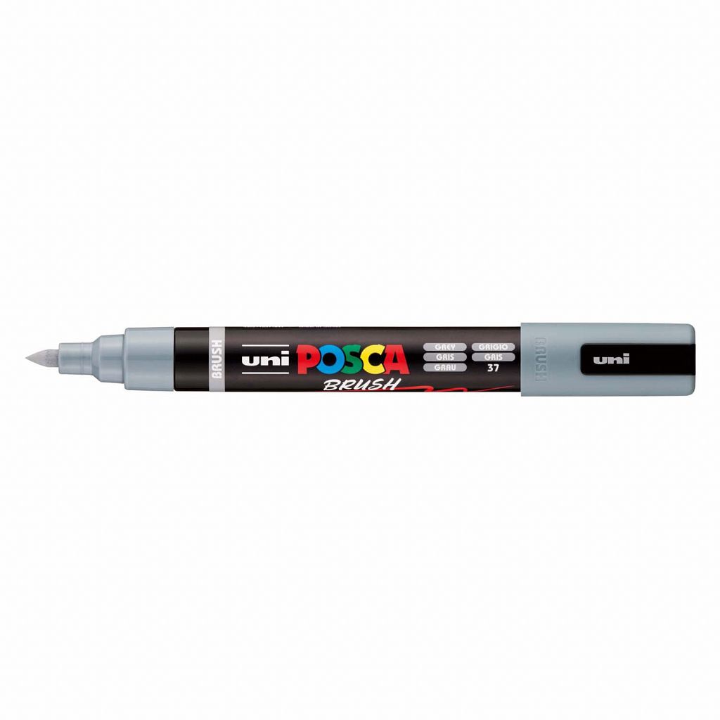 Marker Posca Brush PC-5BR Siv