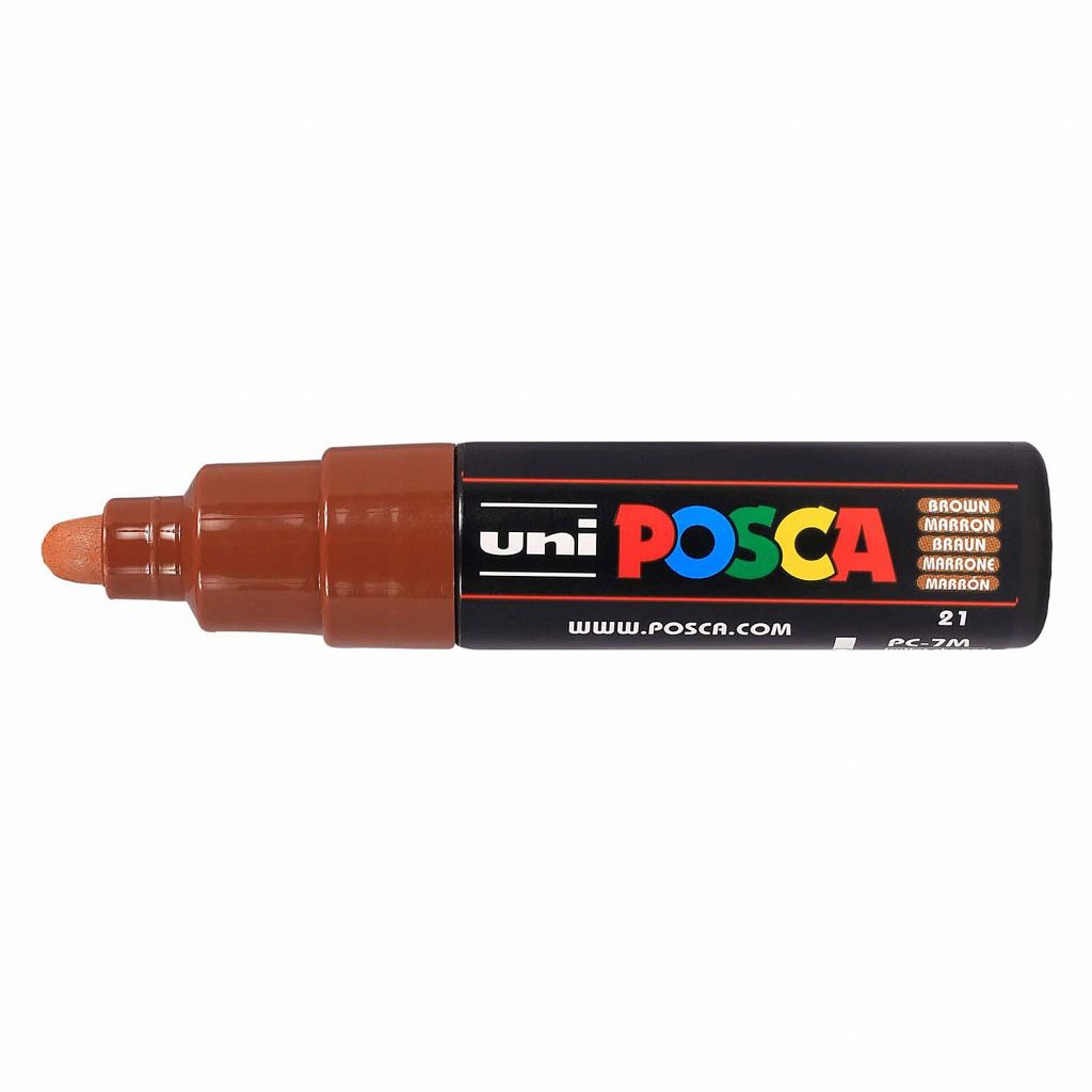 Marker Posca PC-7M Rjav