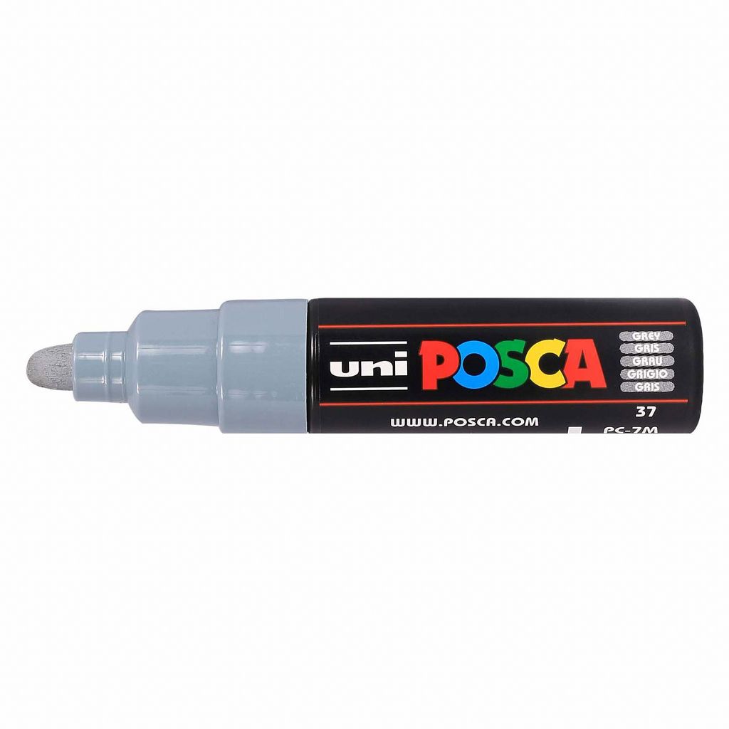 Marker Posca PC-7M Siv