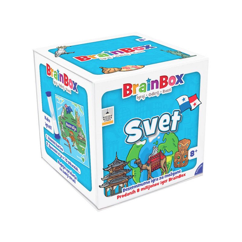 Miselna igra BrainBox – Svet