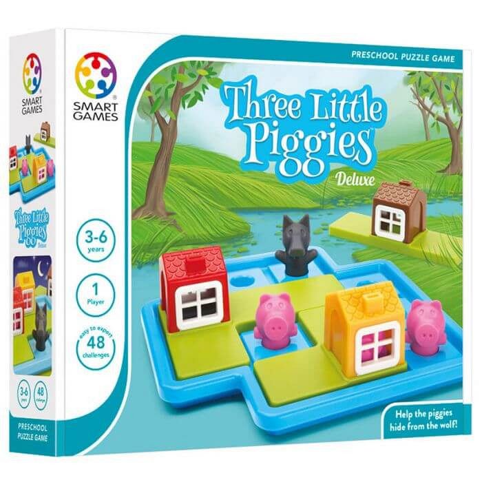 Miselna igra Smart Games Trije Prašički Deluxe