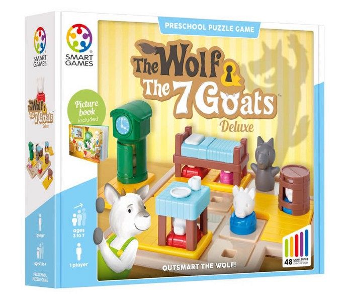 Miselna igra Smart Games Volk in 7 kozličkov