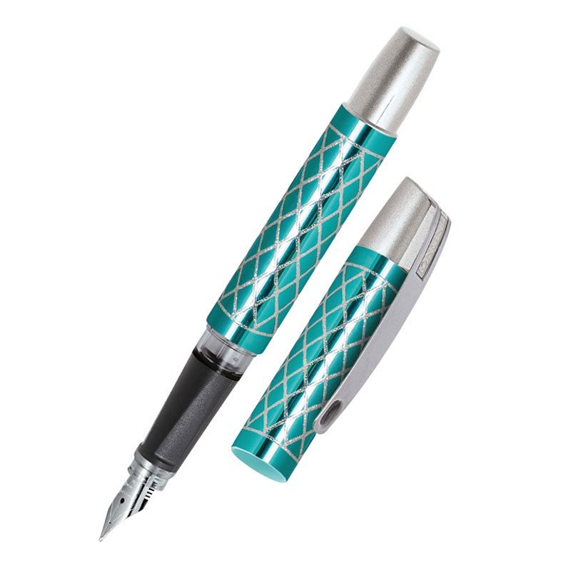 Nalivno pero Online Campus Diamond Turquoise