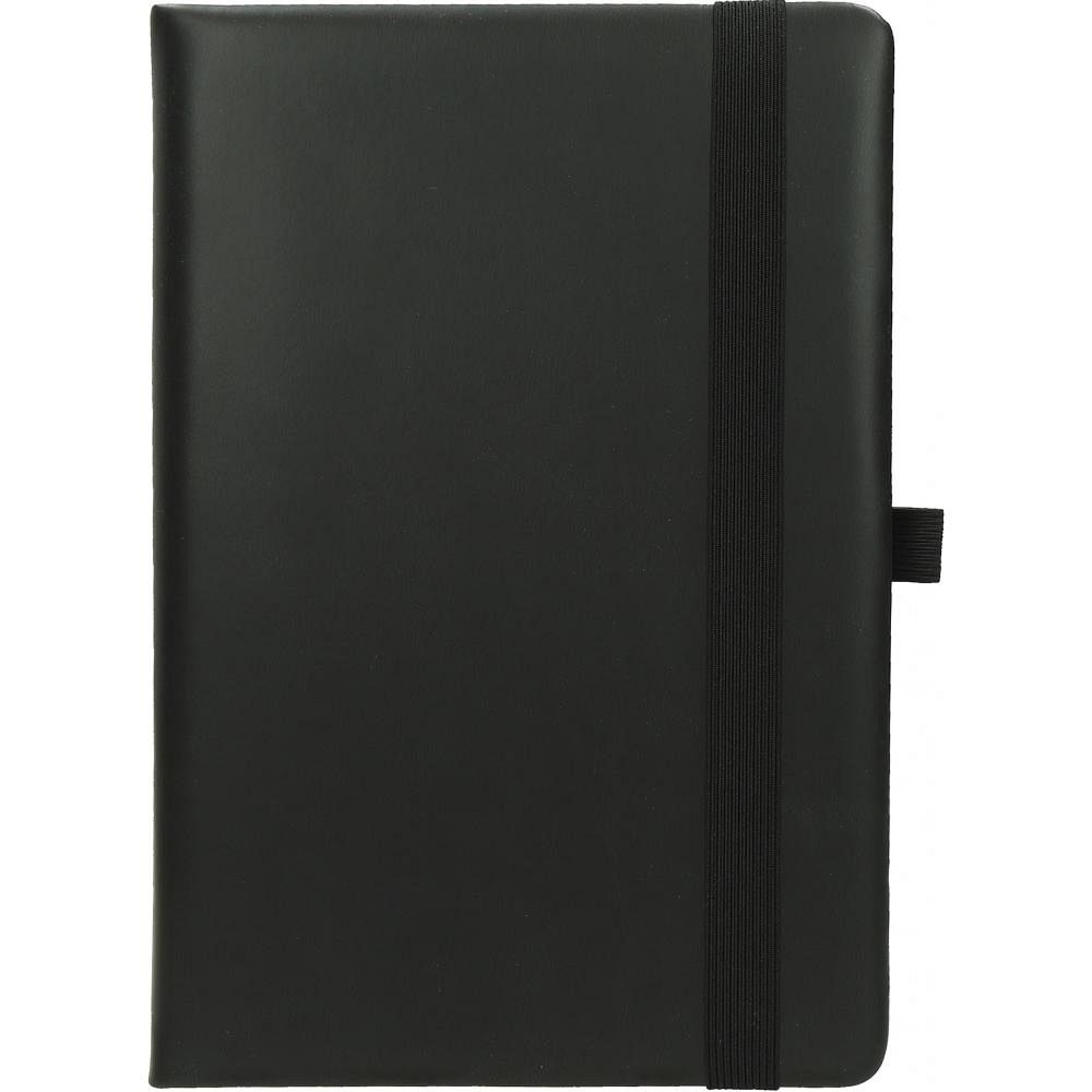 Notes A5 Flux z elastiko Črn
