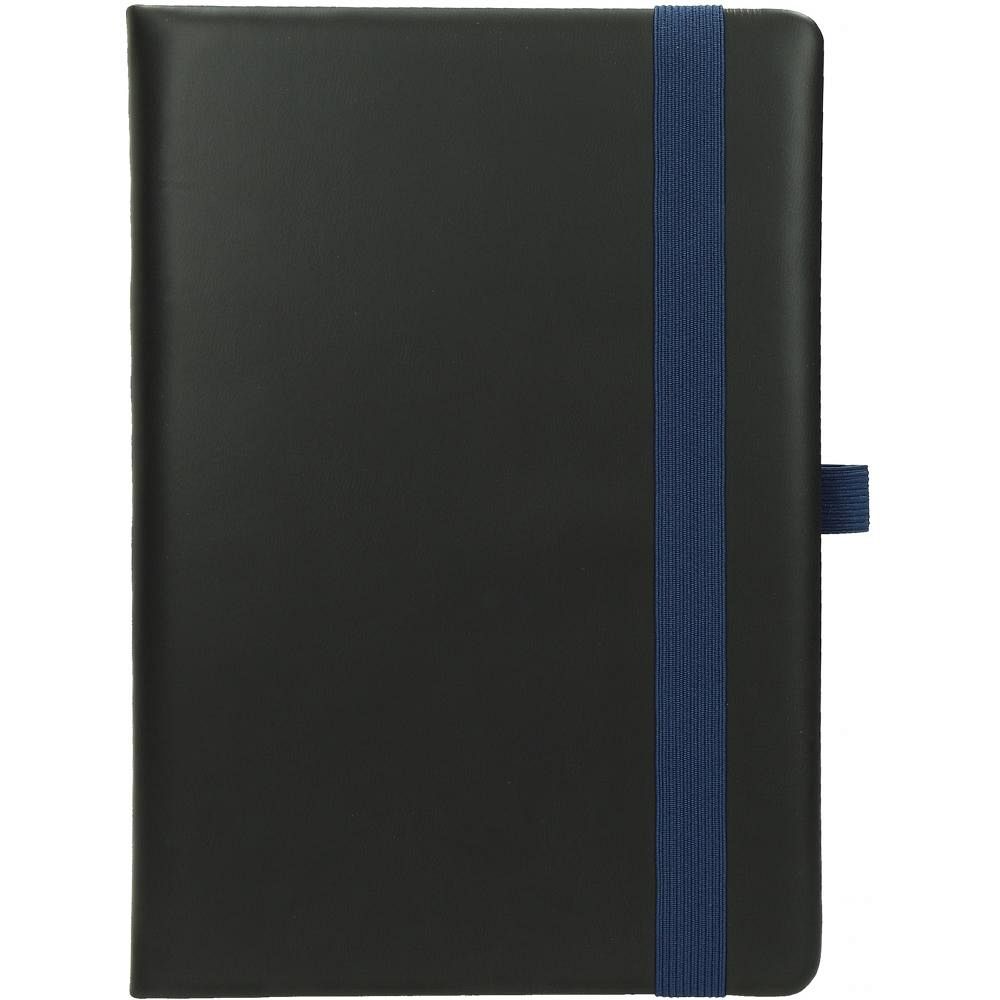 Notes A5 Flux z elastiko Črno/moder