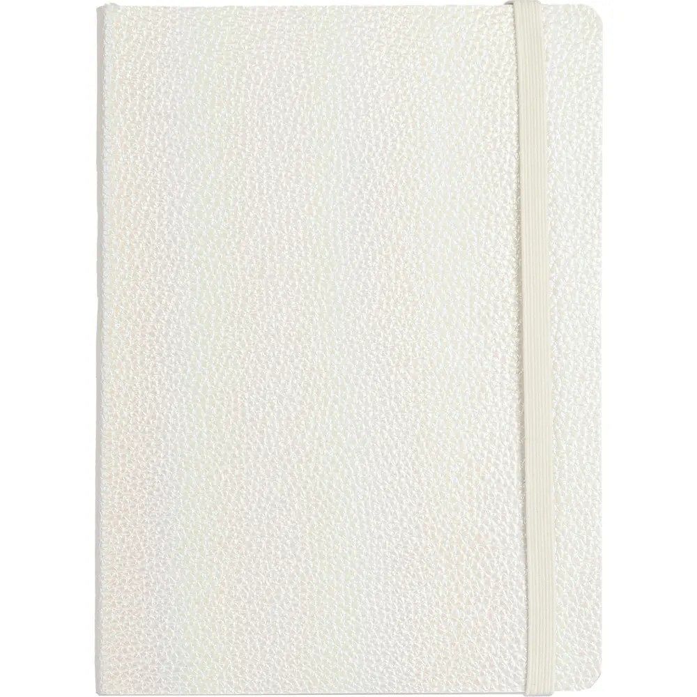 Notes z elastiko A5 Shiny White