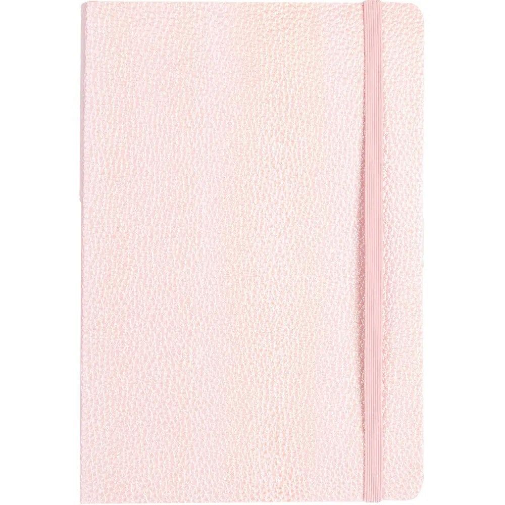 Notes z elastiko A6 Shiny Pink