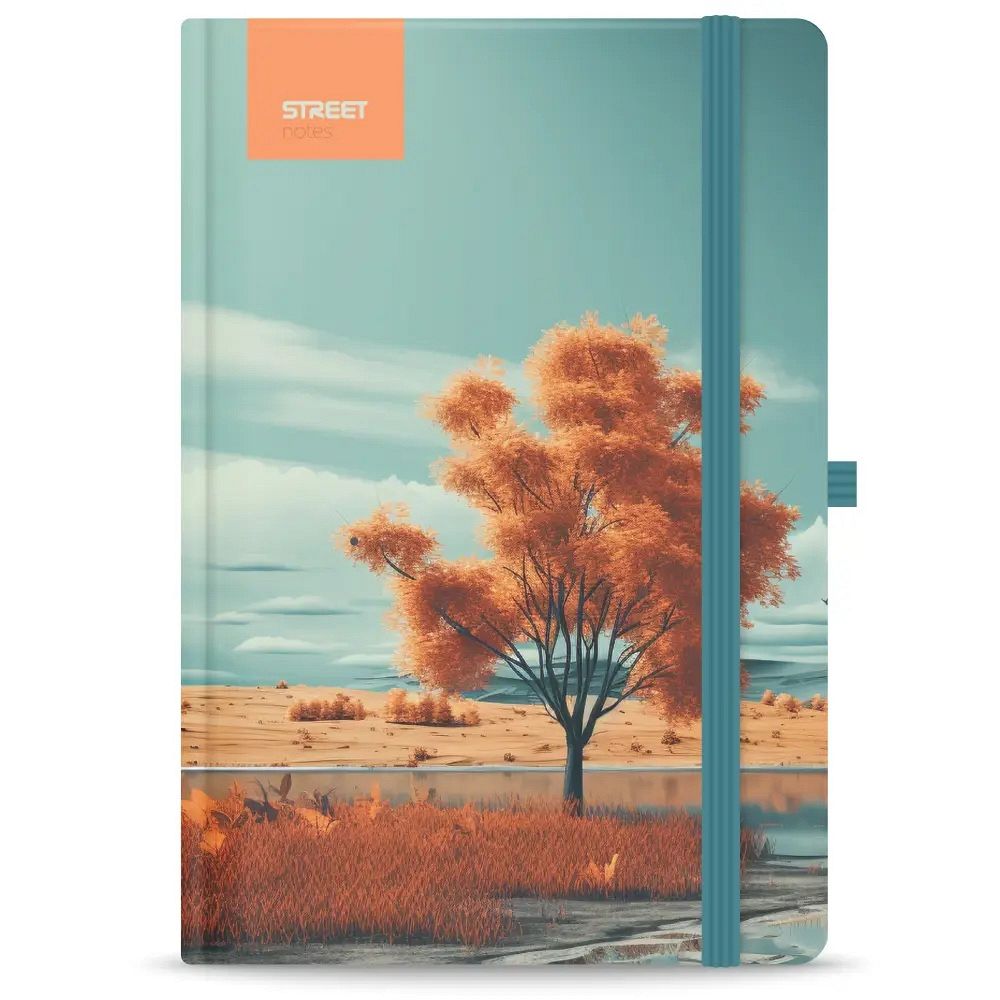 Notes z elastiko A5 Street Trees Enchanted 96L