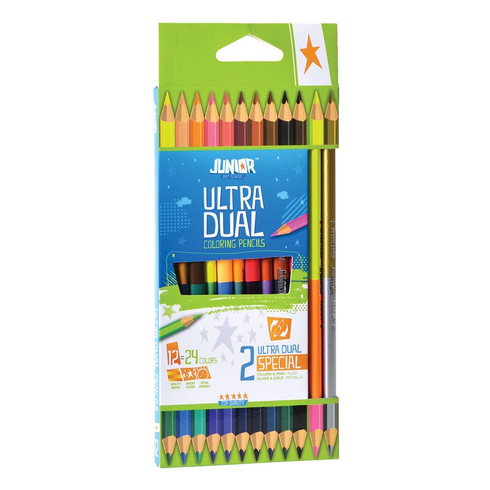 Barvice trikotne Junior Ultra Dual 12/1