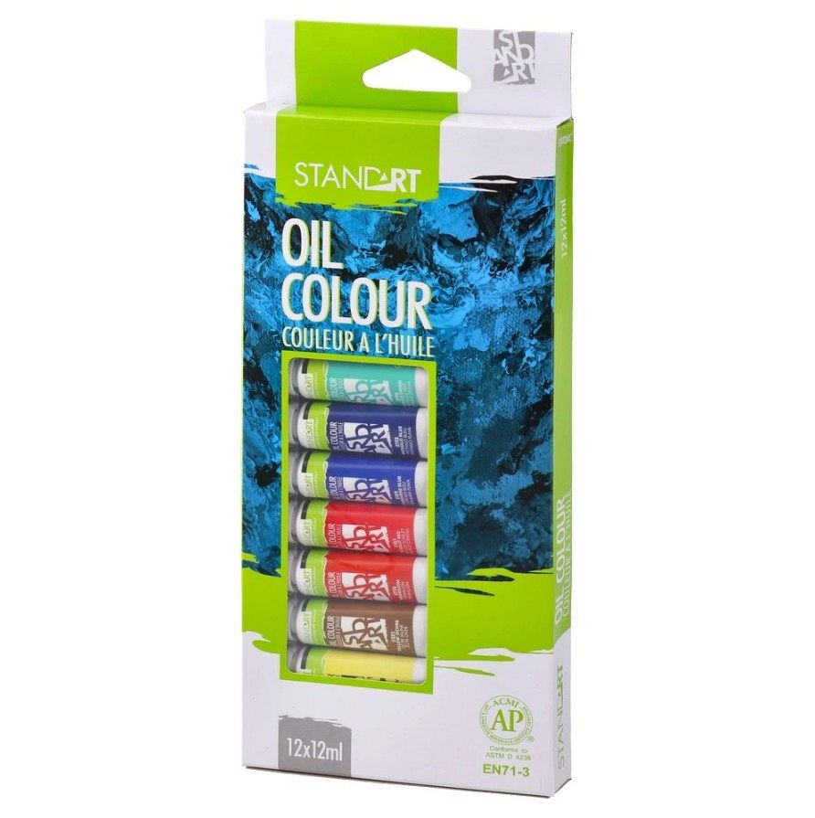 Oljne barve Standart Oil set 12/1