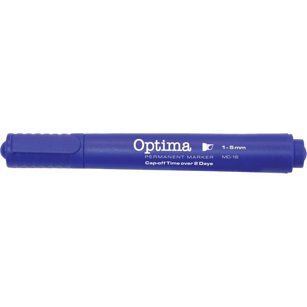 Flomaster Optima MC-16 s prirezano konico Moder