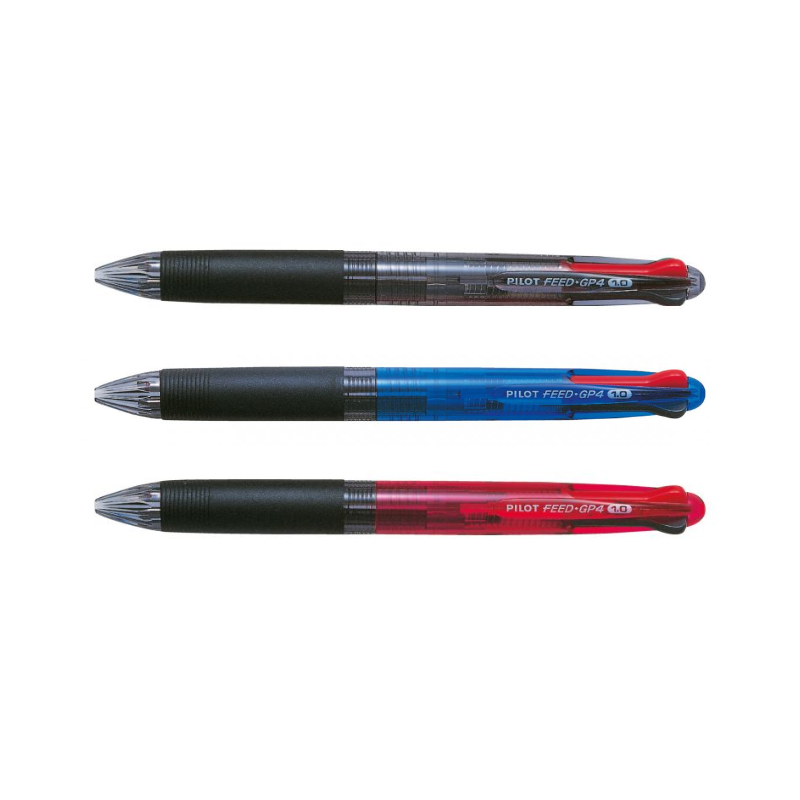 Večbarvni kemični svinčnik Pilot Feed GP4 BeGreen - 3v1