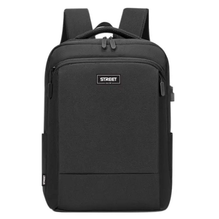 Poslovni nahrbtnik Street Elite Black