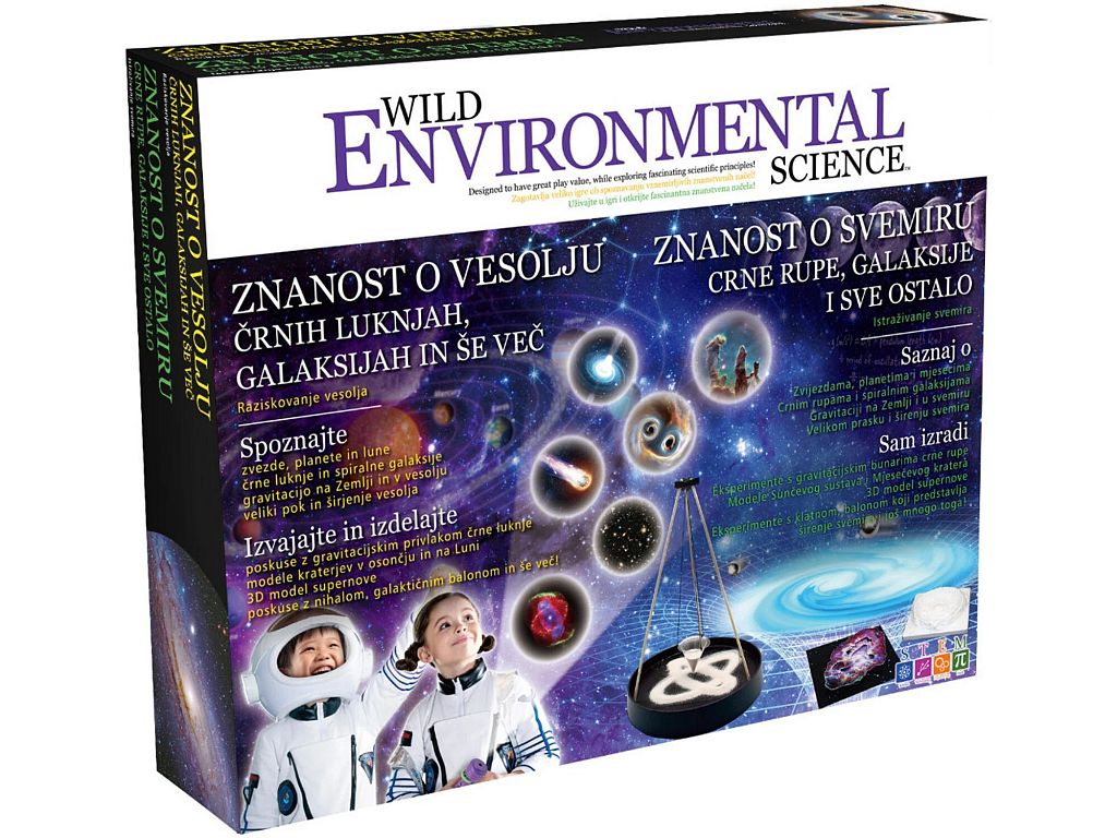 Raziskovalni set Wild Science WES – Znanost o vesolju