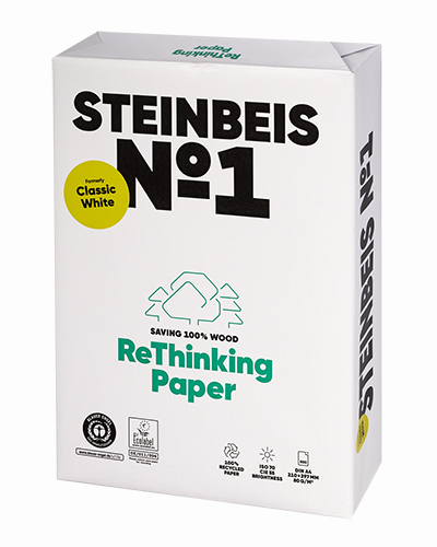 Reciklirani papir A4 80g Steinbeis No.1