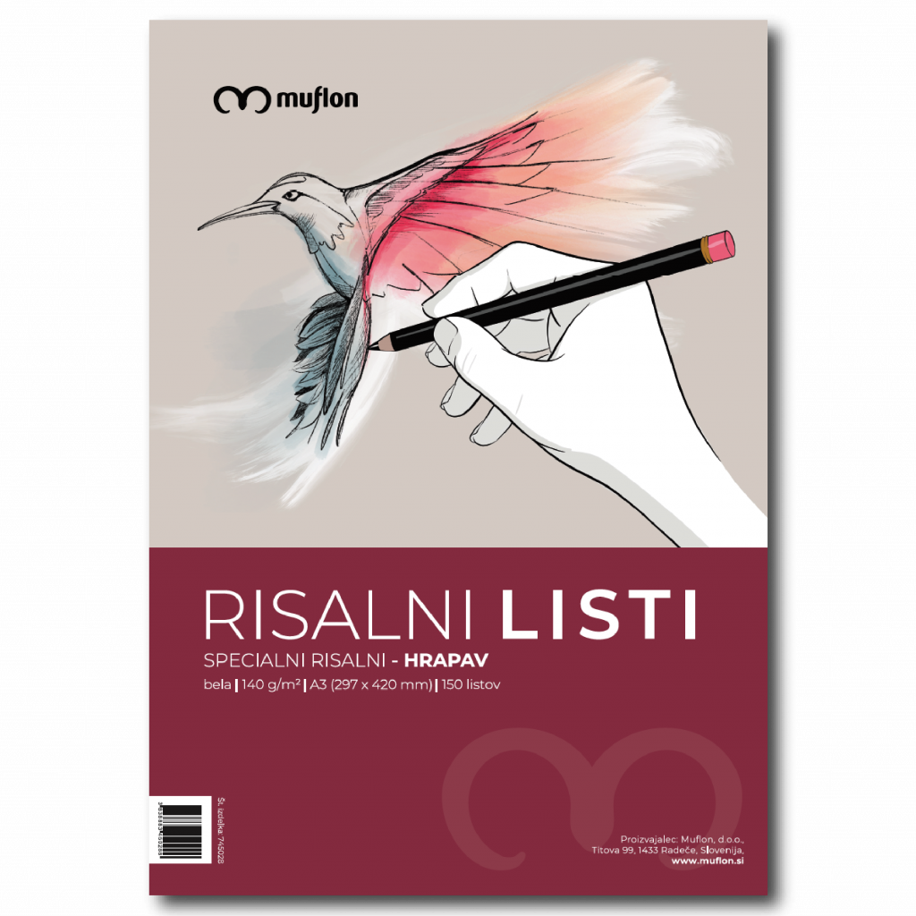 Specialni risalni listi A3 140g hrapavi 150/1