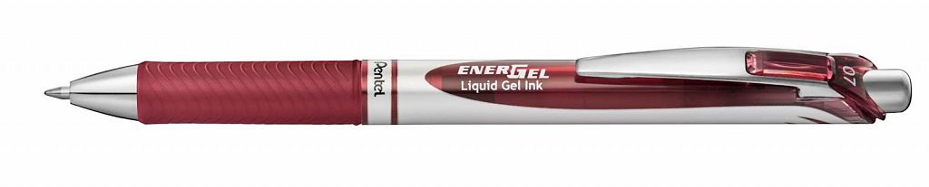 Roler Pentel EnerGel BL77 0.7mm Bordo rdeč