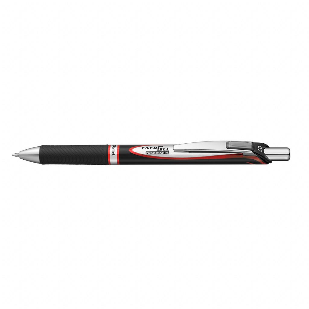 Roler Pentel EnerGel Permanent BLP77 0.7mm Rdeč