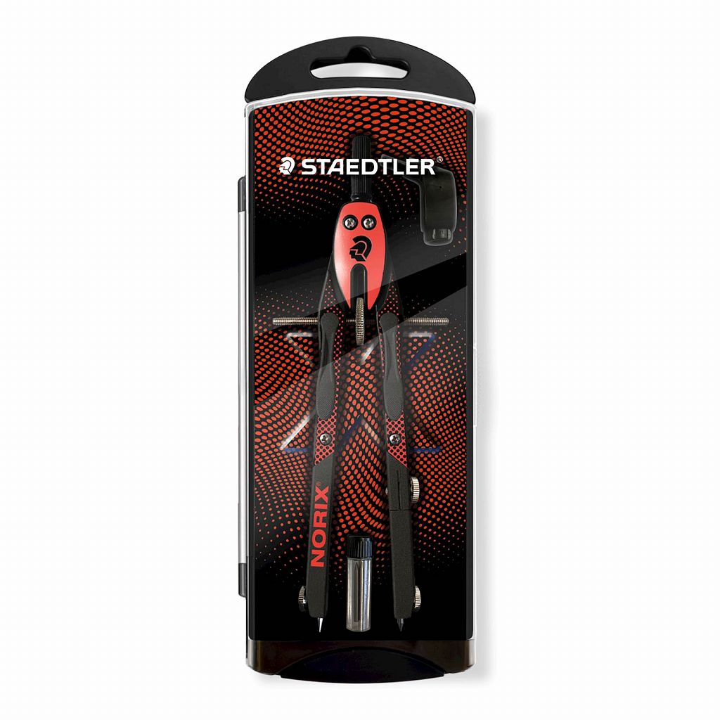 Šestilo Staedtler Norix Rdeč