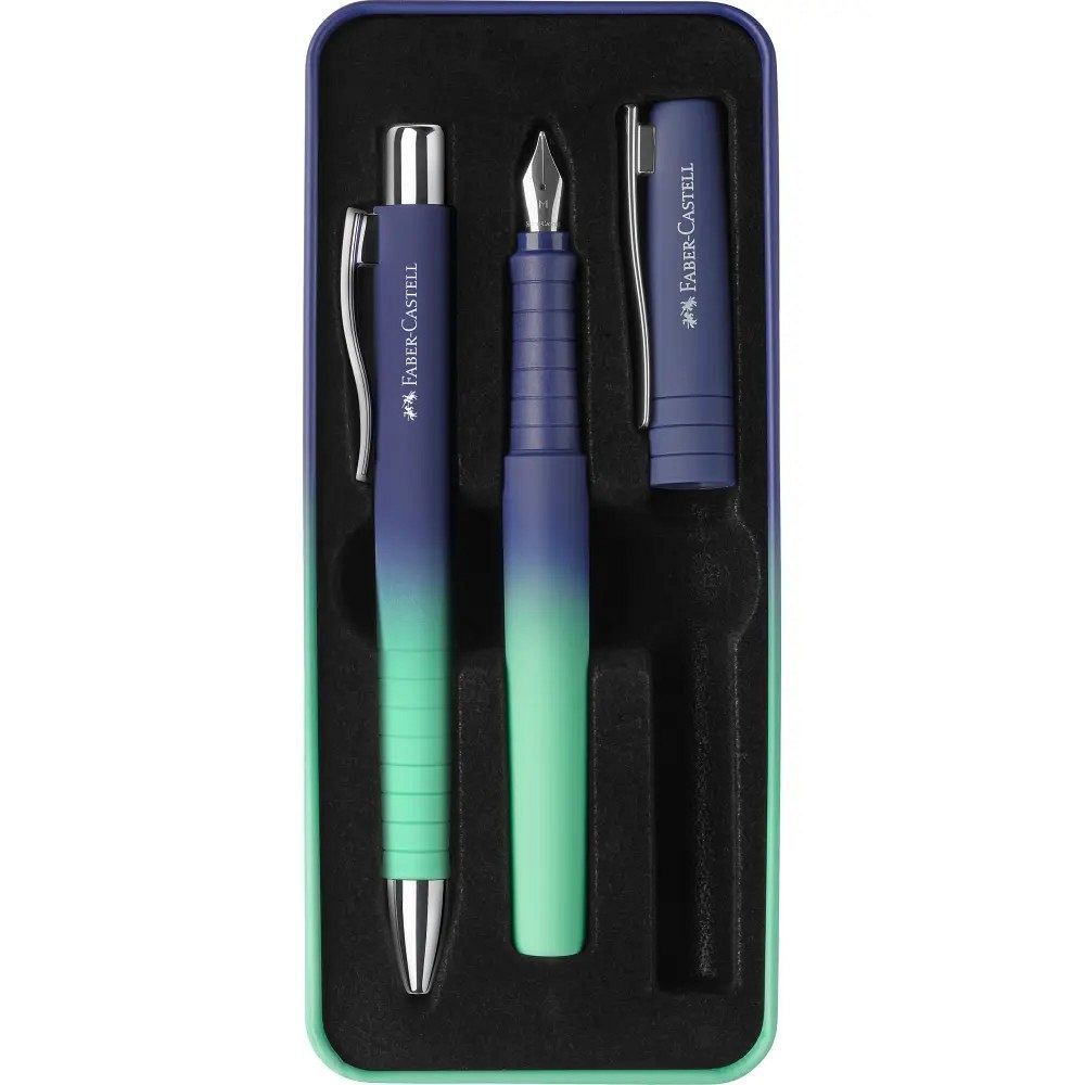 Darilni set Faber-Castell Polly FP   BP Buzzing Blue
