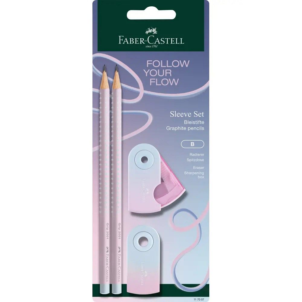 Set Faber-Castell Grip Sleeve Blushing Sky