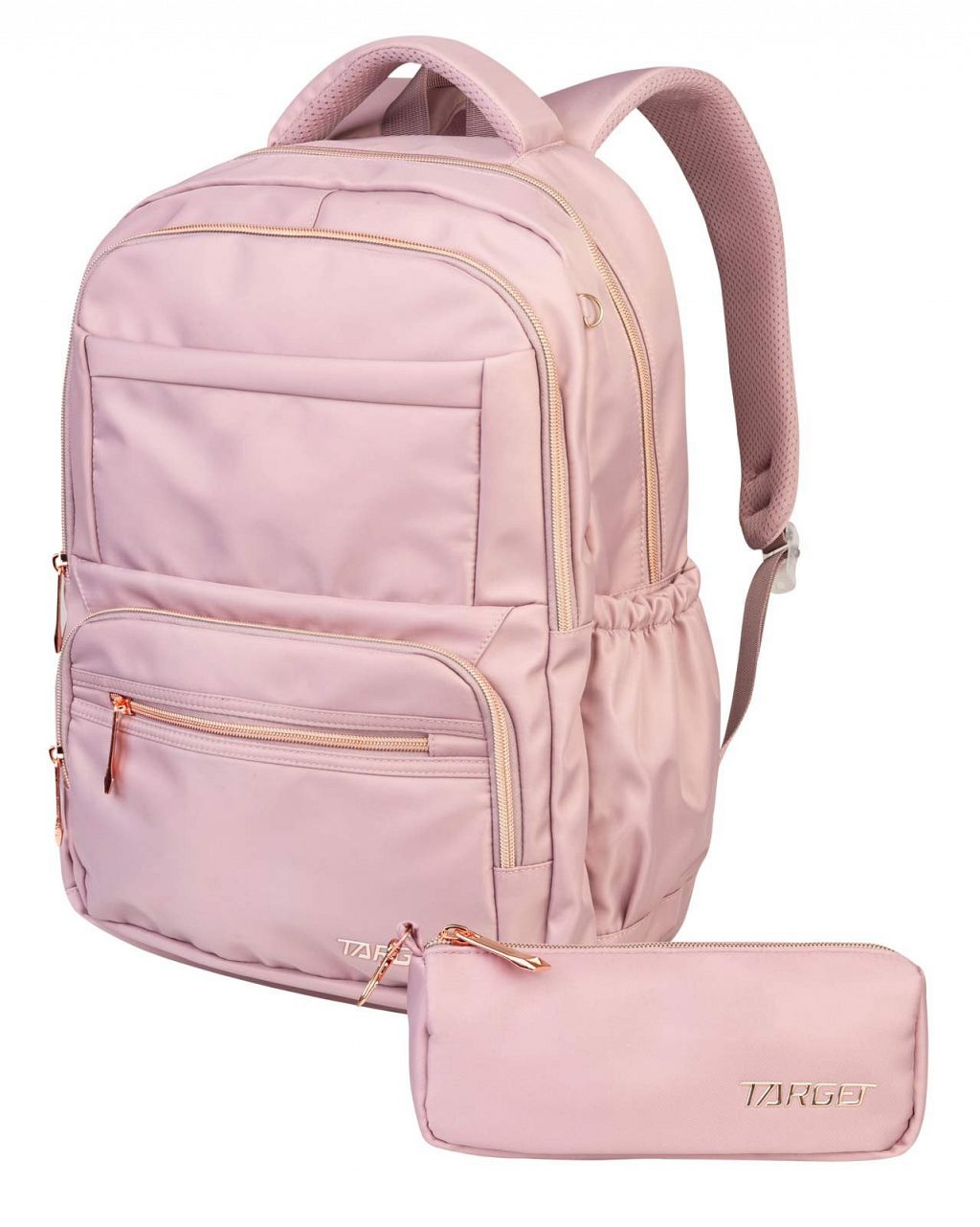 Set nahrbtnik in peresnica Target Glammer Antique Pink 2/1