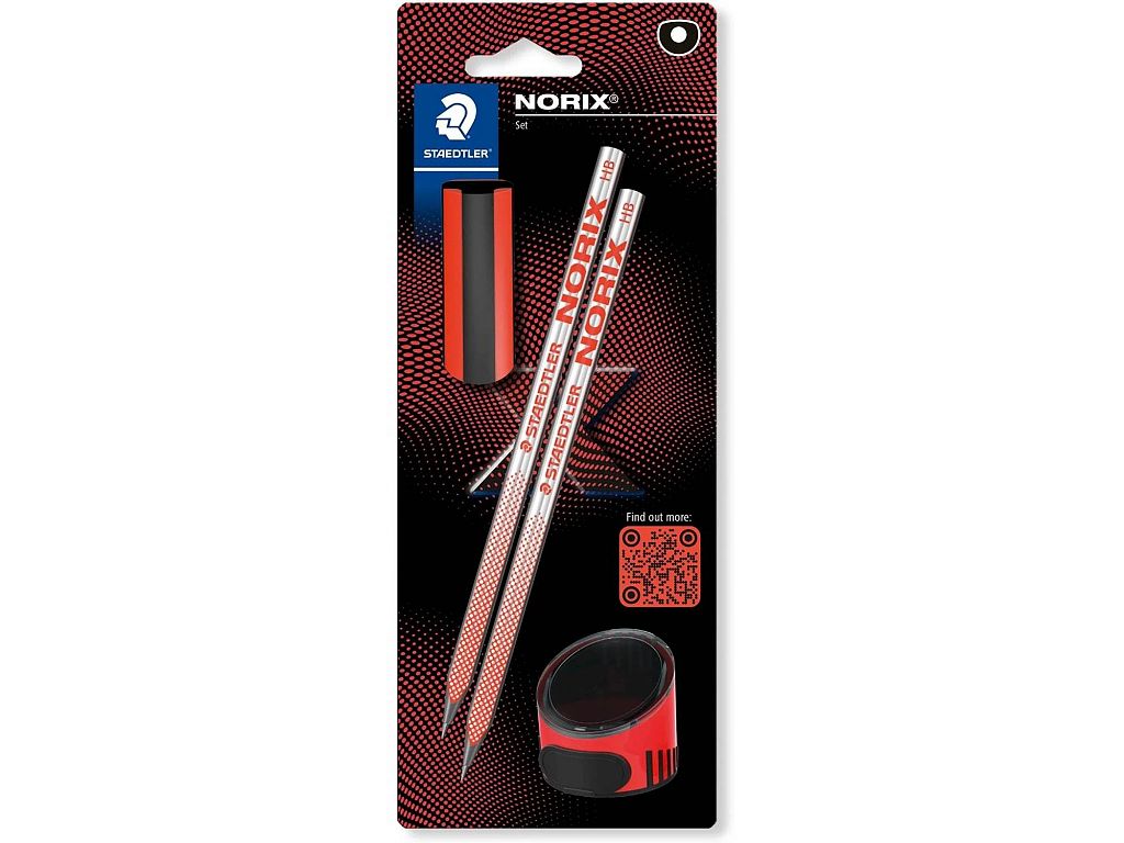Set Staedtler Norix Rdeč