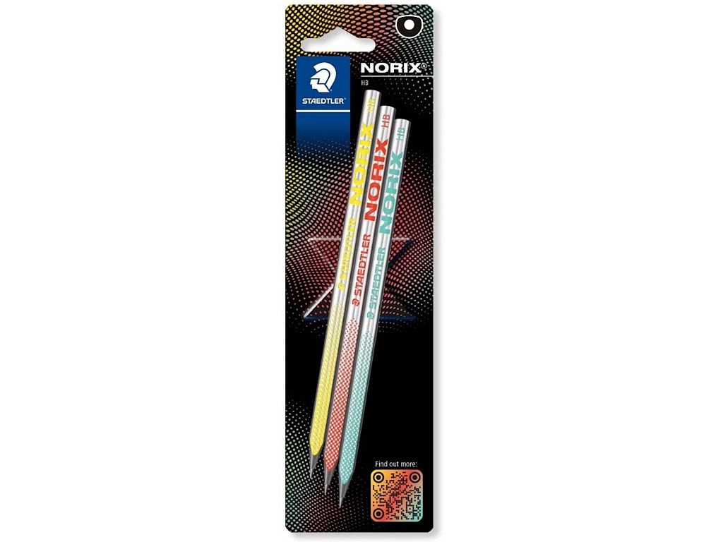 Set svinčnikov HB Staedtler Norix 3/1