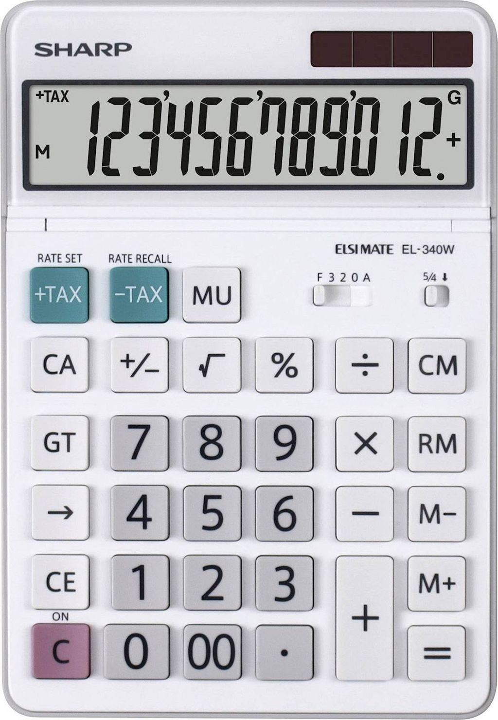 Kalkulator namizni SHARP EL340W 12M