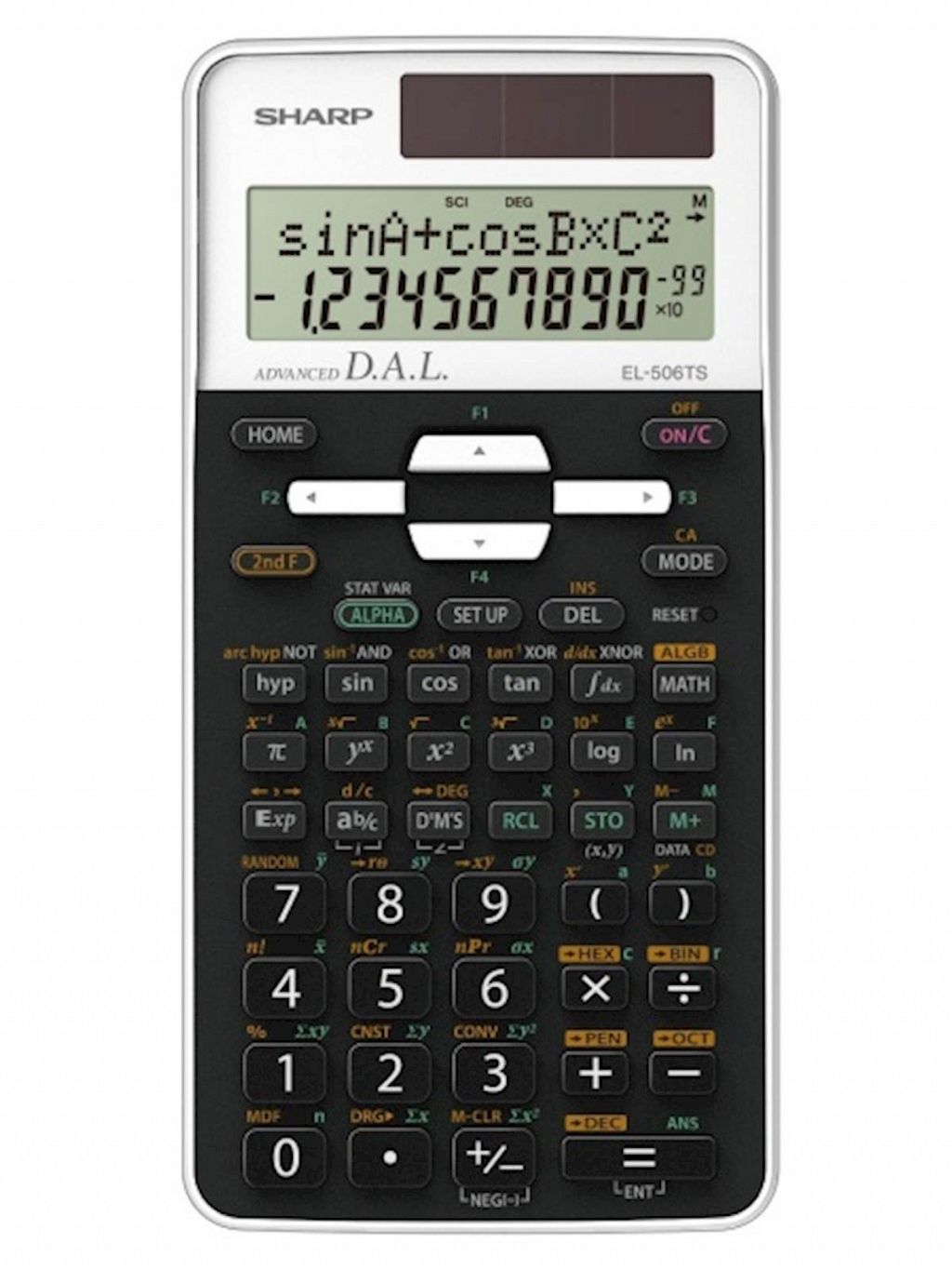 Kalkulator tehnični SHARP EL506TSWH 470F