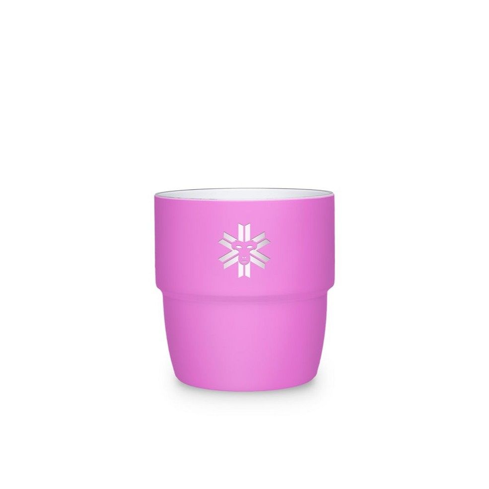 Izolirana skodelica za espresso Snow Monkey 80 ml Pink