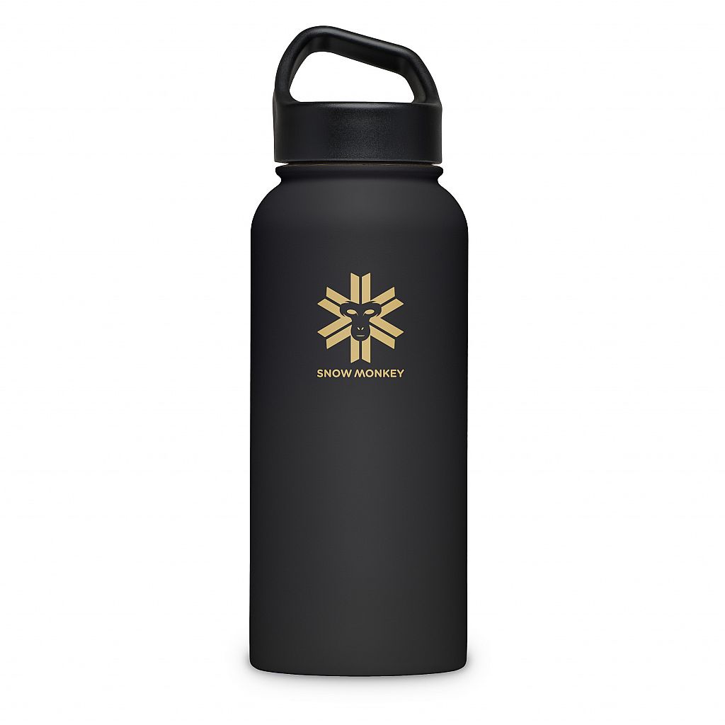 Termovka Snow Monkey Traveler 1 L Črna