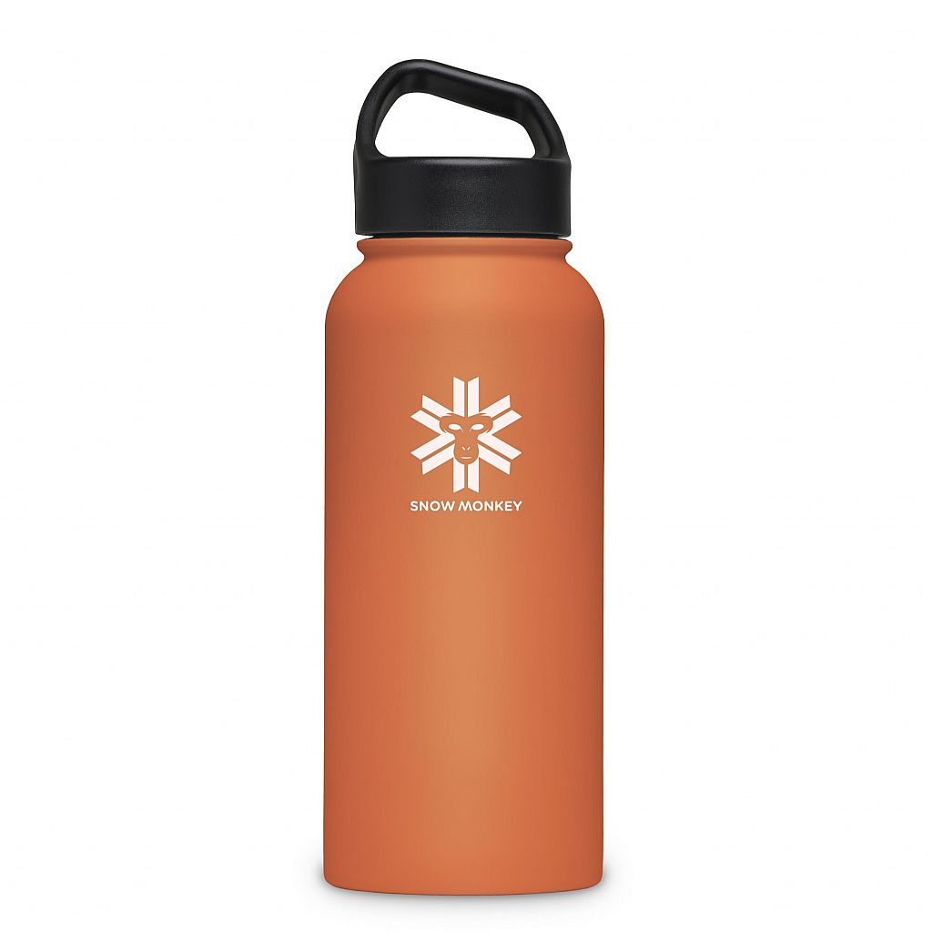 Termovka Snow Monkey Traveler 1 L Oranžna