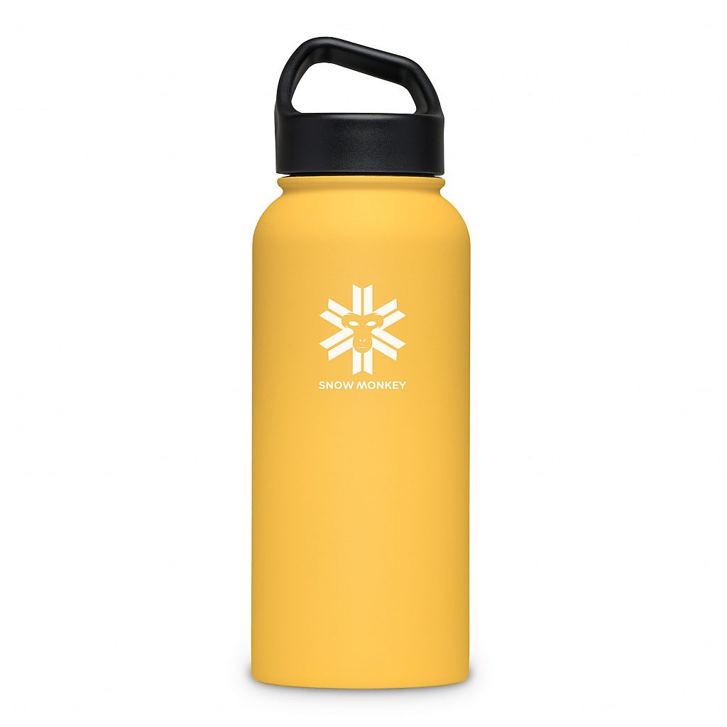 Termovka Snow Monkey Traveler 1 L Rumena