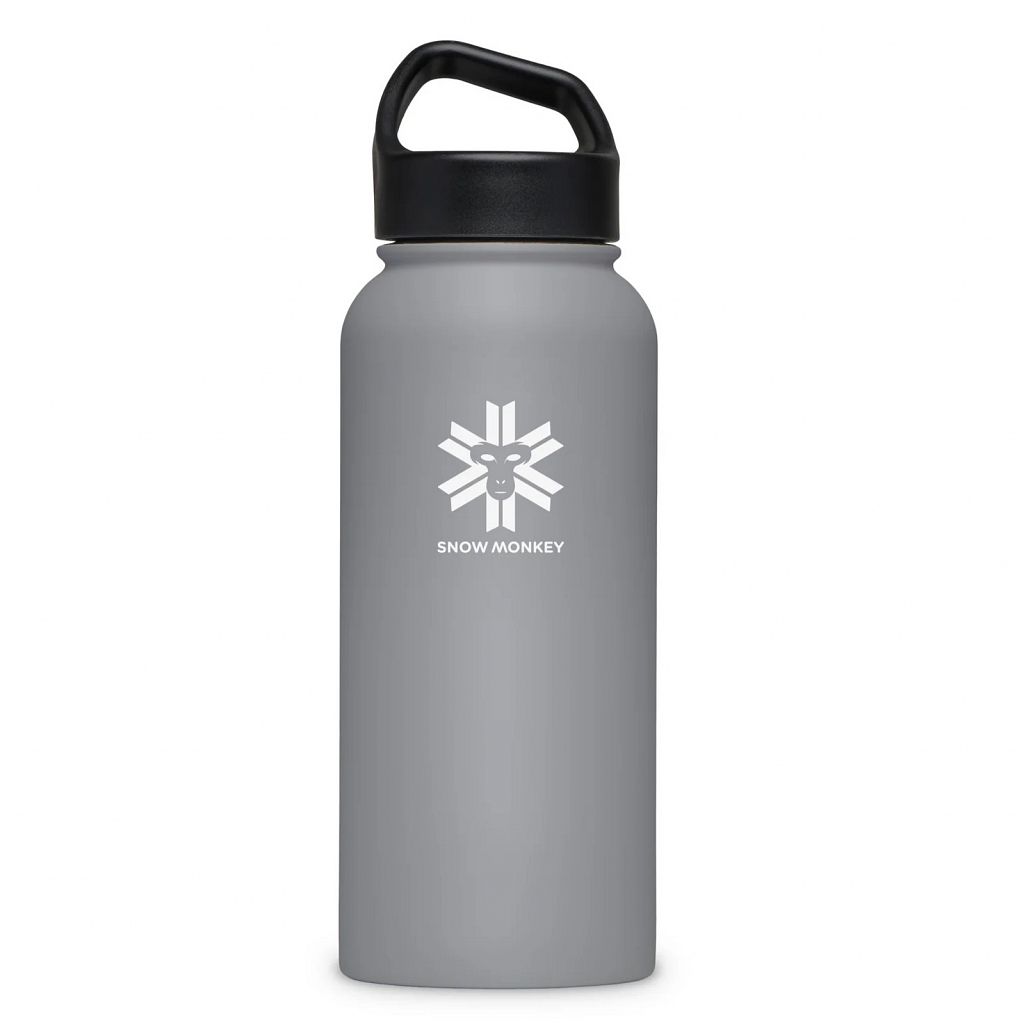Termovka Snow Monkey Traveler 1 L Svetlo siva