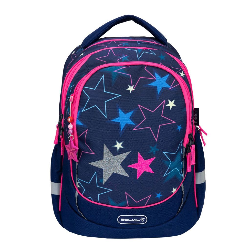 Šolska torba Belmil Leisure Plus Glitter Sky