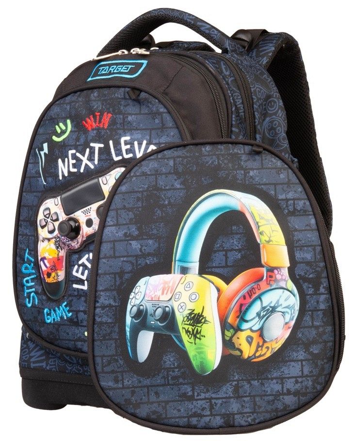 Šolska torba Target Superlight 2 Face Urban Gaming