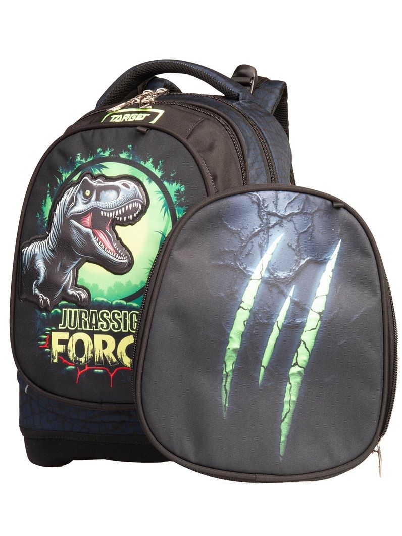 Šolska torba Target Superlight 2 Face Jurrasic Force