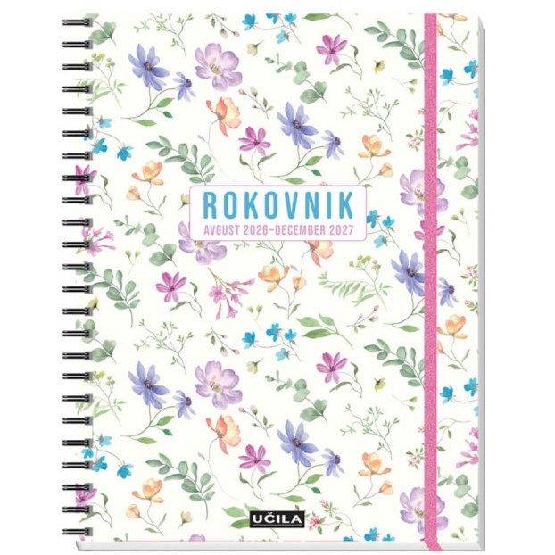 Šolski rokovnik 2026/2027 Učila Svetle rože
