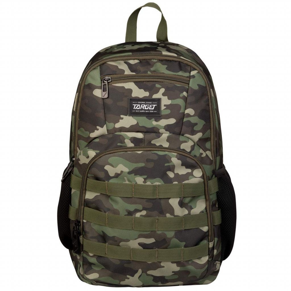 Šolski nahrbtnik Target Seul Camouflage Green
