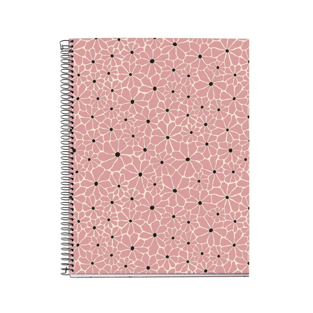 Spiralni zvezek A4 karo Miquelrius Boho Essence Blush