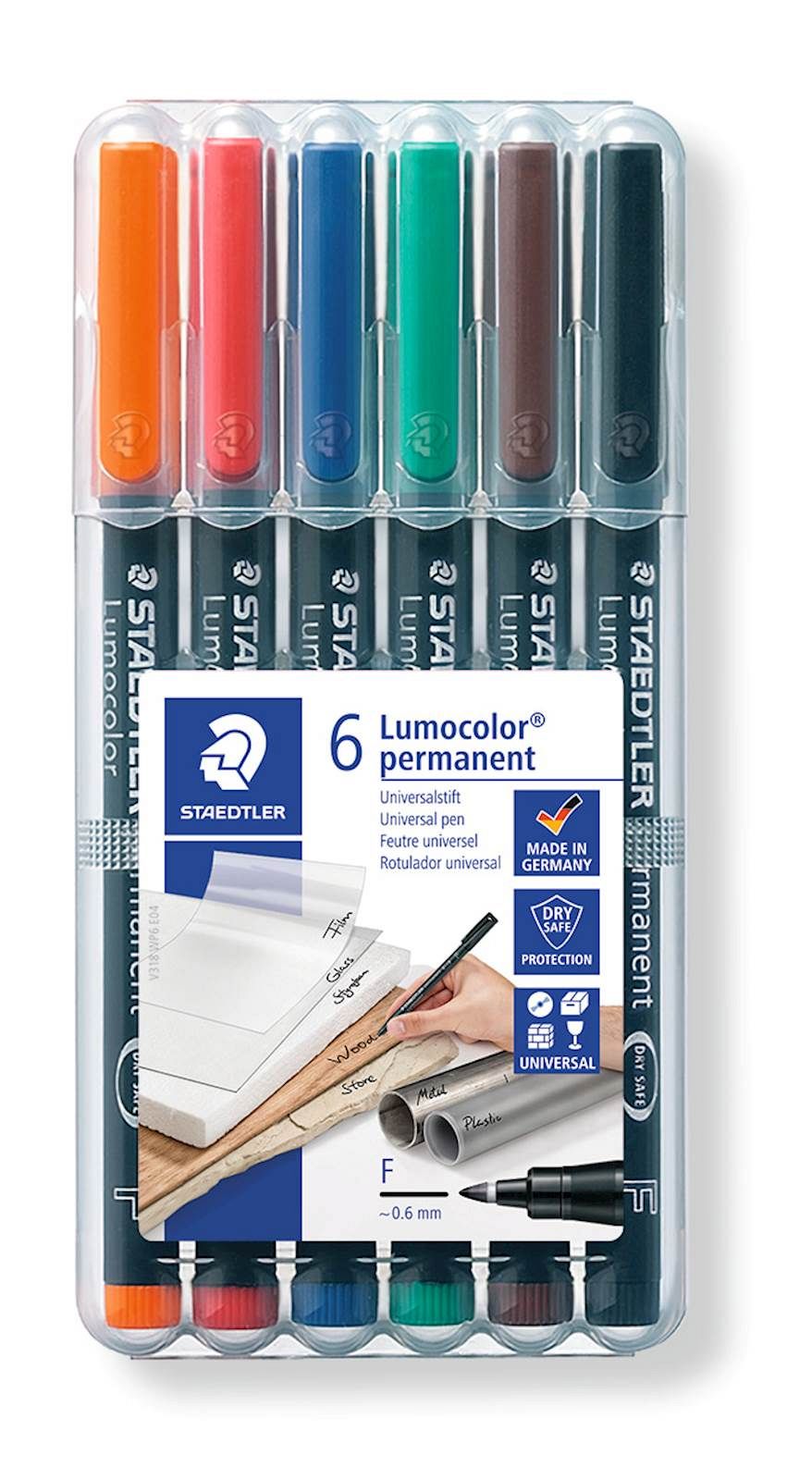Flomastri Staedtler Lumocolor F 6/1